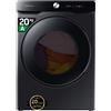 SAMSUNG - WF20DG8650BVU3 Lavatrice a Carico Frontale, 20 kg, Classe Energetica A, AI Control, EcoBubble - Nero