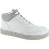 Andrea Conti Sneaker da Donna, Scarpe da Ginnastica, Bianco/Grigio, 41 EU