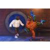 NECA Tartarughe Ninja Cart Punk Leo & Punk Raph 2pack Af Action Figura Neca