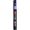uni-ball Posca PC-5M - Pennarello a punta tonda media, colore: Lilla