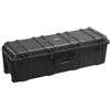 VEVOR Custodia Rigida Impermeabile 155,7 L, Custodia Protettiva Resistente alle Intemperie IP67 con 6 Clip, 6 Fori e 3 Maniglia per Lucchetto e Schiuma Inserita per Apparecchiature Grande, Nero