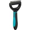 Trixie 24243 Spazzola Universale per Cani di Taglia Grande, 7 x 18 cm, Nero/Blu