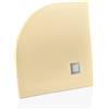OGOMONDO Misure L90 x P90 x H3,5 cm, Tinta Sabbia, CONFEZIONE 1 *** Piatto doccia mineral marmo resina curvo antiscivolo h3,5 cm
