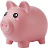 I-TOTAL® - Salvadanaio Divertente Decorativo/Portamonete in Plastica - Idea Regalo (MAIALINO JACKPOT) (PINK PIGGY)