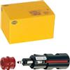 Hella Cappuccio/Spina - 1a... Poli - Spina: Contatto a Vite - Plastica - Colore alloggiamento/sede: Nero - DIN/ISO: 4165 - Blister - Quantità: 1-8JA 007 589-002