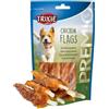 Trixie Premio Chicken Flags con Petto di Pollo Snack Per Cani 100g