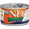 Farmina N&D Pumpkin Agnello Zucca Mirtilli 140g Lattina Cani Mini Adult