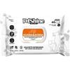 PetShine Salviette Detergenti Jojoba e Avena per Cani e Gatti 40pz