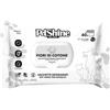 PetShine Salviette Detergenti Fiori di Cotone per Cani e Gatti 40pz