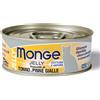 Monge Jelly Trancetti Di Tonno Pinne gialle Lattina 80g Gatti Adulti
