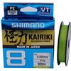 Shimano Trecciato Kairiki 8 Mantis Green PE 0.350mm, 39.5Kg, 300m