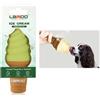 LaRoo Ice Cream Gelato Cono Verde in Silicone per Cani