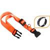 Ferplast Club C15/44 Collare per Cani Colore Arancio
