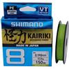 Shimano Trecciato Kairiki 8 Mantis Green PE 0.190mm, 12.0Kg, 150m