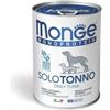 Monge Monoprotein Patè Solo Con Tonno Scatolette Da 400g Cani Adulti