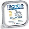 Monge Monoprotein Patè Solo Con Pollo Vaschette Da 150g Cani Adulti