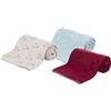 Trixie Copertina Natalizia in Pile Natalya Per Cani e Gatti 100x70cm Colori Beige, Azzurro, Rosso