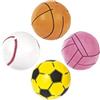 Cesarano Pallina Sportiva Colori Assortiti Gioco per Gatti Ø 4cm 1 Pezzo Singolo