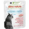 Almo Nature HFC Sterilised Filetto di Pollo 50g Bustina Gatti Adulti Sterilizzati
