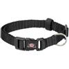 Trixie Premium Collare Nero M-L 35-55Cm/20mm