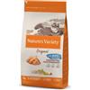 Nature\'s Variety Original Salmone 3Kg Crocchette Gatti Stelirizzati Adult