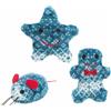 Trixie Peluche Natalizio con Catnip Figure Assortite 8-10cm Gioco Gatti e Gattini