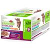 Natural Trainer Trainer Bocconcini Merluzzo e Tacchino Multipack 24x85g Gatti Sterilizzati