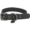 Trixie City Style Collare Nero Tg. M 35-42cm/20mm