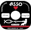 Asso Cuori Fluorcarbon 0.13mm, 1.5 kg - 3.3lb 50mt / 55 yds
