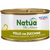 Natua Natural Pollo e Zucchine in Jelly Lattina 150g Gatti