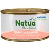 Natua Natural Tonno e Salmone in Brodo Lattina 85g Gatti