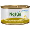 Natua Natural Pollo e Formaggio in Brodo Lattina 85g Gatti