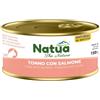 Natua Natural Tonno e Salmone in Brodo 150g Lattina Gatti
