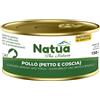 Natua Natural Pollo in Brodo 150g Lattina Gatti