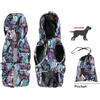 Gimborn Impermeabile Graffiti Urban Blue Mis. 60cm per Cani