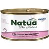 Natua Natural Pollo e Prosciutto in Jelly Lattina 150g Gatti