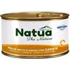 Natua Natural Pollo e Carote in Brodo Lattina 85g Gatti