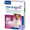 Virbac Prevendog Collare Antiparassitario 2x60cm per Cani 0-25 kg