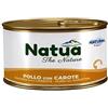 Natua Natural Pollo e Carote in Jelly Lattina 85g Cani