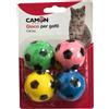 Camon Palline Colorate Calcio Gioco per Gatti