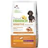 Natural Trainer Trainer Sensitive Mature Salmone 2Kg Small e Toy Crocchette Cani Anziani