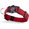 MyFamily Collare MemoPet Rosso S-M 25-45 cm per Cani