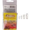 Stonfo Speed Snap Moschettoni in Acciaio art.473 Bustina da 12pz Accessori Pesca