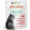 Almo Nature HFC Urinary Help Filetto di Pollo con Mirtilli Rossi 50g Bustina Gatti Adulti