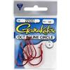 Gamakatsu Oct In-Line Circle Rosso 5 Ami da Pesca Taglia 7/0