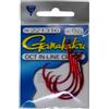 Gamakatsu Oct In-Line Circle Rosso 5 Ami da Pesca Taglia 6/0