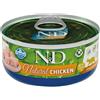 Farmina N&D Natural Pollo Lattina 70g Gatti Adulti