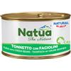 Natua Natural Tonnetto e Fagiolini in Jelly Lattina 85g Gatti
