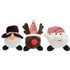 Trixie Pupazzo di neve, Renna o Babbo Natale 16-22cm Peluche per Cani