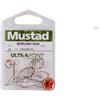 Mustad UltraPoint Baitholder Hook 5933NP-NI Taglia 8 10Pezzi Ami per la Pesca